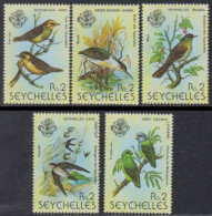 Seychellen Mi.Nr. 430-34 Vögel (5 Werte) - Seychellen (1976-...)
