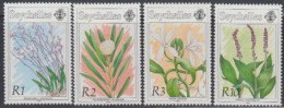 Seychellen Mi.Nr. 741-44 Orchideen (4 Werte) - Seychellen (1976-...)