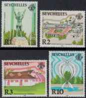 Seychellen Mi.Nr. 637-40 10.Jahrestag Der Befreiung (4 Werte) - Seychelles (1976-...)