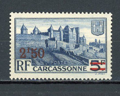 FRANCE - CARCASSONNE 2,50 / 5F - N° Yvert 490 ** - Nuovi