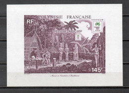 POLYNESIE   BLOC N°  14  NEUF SANS CHARNIERE COTE  5.50€    EXPOSITION PHILATELIQUE - Blocs-feuillets