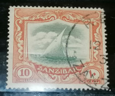 Zanzibar 10 Shillings 1936 - Zanzibar (...-1963)