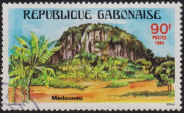 1984 Gabun / Gabonaise ° Mi:GA 913, Sn:GA 568, Yt:GA 569, Sg:GA 901, Medouneu, Landschaften - Gabón (1960-...)