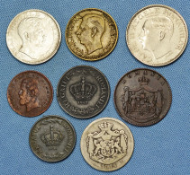 Romania / Roumanie • Lot  8x • Including Keydates, Silver, Error And Scarcer Coins •  See Details • [24-440] - Roemenië