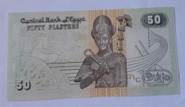 EGYPT  -  50 PIASTRES - 2017 - P 70 - UNC - BANKNOTES - PAPER MONEY - CARTAMONETA - - Egitto