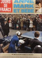 JOURS DE FRANCE N°1198 NOVEMBRE 1977 ANNE MARK ET BEBE - Gente
