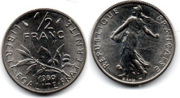 MA 31681 / France - Frankreich 1/2 Franc 1980 SPL - 1/2 Franc