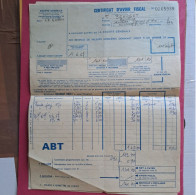 Société Générale - 3 Bordereaux De Coupons Payés Et Certificat D'avoir Fiscal 1961 - 1967 - Aulnay Sous Bois (93) - Banca & Assicurazione