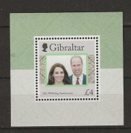 2021 MNH Gibraltar Mi Block 146 Postfris** - Gibraltar