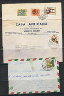 Angola 3 Covers Stamps (good Cover 2) - Angola