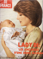 JOURS DE FRANCE N°1452 NOVEMBRE 1982 LADY DI LES ANGOISSES D'UNE JEUNE MAMAN - People