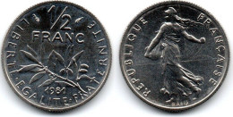MA 31685 / France - Frankreich 1/2 Franc 1981 SPL - 1/2 Franc