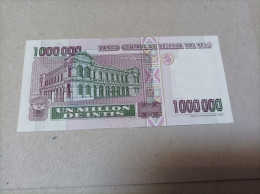 Billete Perú, 1000000 Intis, Año 1990, AUNC - Pérou