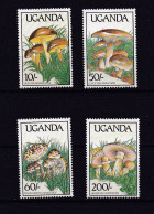 OUGANDA 1989 TIMBRE N°563/66 NEUF** CHAMPIGNONS - Uganda (1962-...)