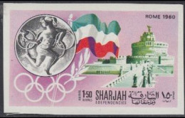 Sharjah Mi.Nr. 499B Geschichte Der Olympischen Spiele, Rom 1960 (1,50) - Sharjah