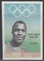 Sharjah Mi.Nr. 510B Olympiasieger 1936 Jesse Owens (25) - Sharjah