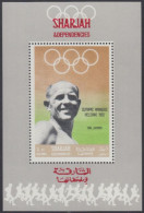 Sharjah Mi.Nr. 512Sb Olympiasieger 1952 Emil Zatopek (1) - Sharjah