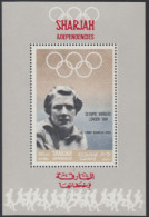 Sharjah Mi.Nr. 511Sb Olympiasiegerin 1948 Fanny Blankers-Koen (50) - Sharjah