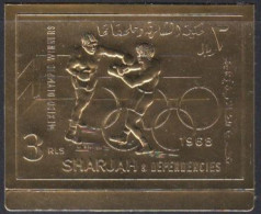 Sharjah Mi.Nr. 525B Olympiasieger 1968 Mexiko, Boxen (3) - Schardscha