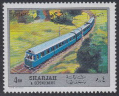 Sharjah Mi.Nr. 795A Eisenbahnen, Elektrobahn (4Dh) - Schardscha