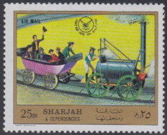 Sharjah Mi.Nr. 797A Eisenbahnen, Alte Eisenbahn (25Dh) - Schardscha