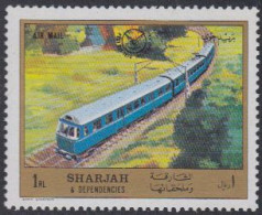 Sharjah Mi.Nr. 800A Eisenbahnen, Elektrobahn (1R) - Schardscha