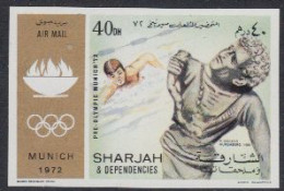 Sharjah Mi.Nr. 845B Olympia 1972 München, Schwimmen (40) - Sharjah
