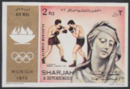 Sharjah Mi.Nr. 848B Olympia 1972 München, Boxen (2) - Schardscha