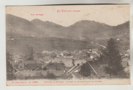 CPA LE THILLOT (Vosges) - Vue Sur Le Château Lambert Et Notre Dame Des Neiges - Le Thillot