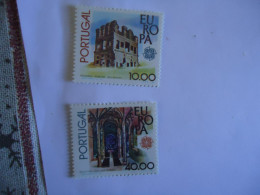 PORTUGAL  MNH 2 STAMPS   EUROPA 1978 - 1977