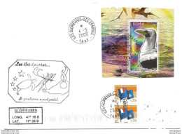 31 - 84 - Enveloppe TAAF Iles Eparses - Iles Glorieuses 2009 - Cachet Illustré Avec Tortue - Schildpadden