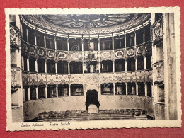 Cartolina - Badia Polesine ( Rovigo ) - Teatro Sociale - 1940 Ca. - Rovigo