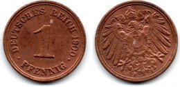 MA 31738 / Allemagne - Deutschland - Germany 1 Pfennig 1900 F TTB - 1 Pfennig