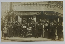 Carte Photo Bière KARCHER Maison ROSSAT Produit De Savoie (animée, à Identifier - Cafés