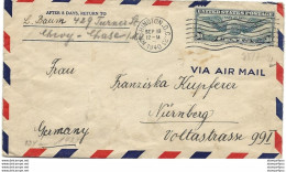 138 - 99 -  Enveloppe Envoyée De Washington En Allemagne 1940 - Censure - WW2