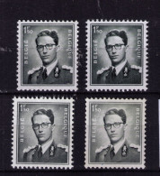 ROI BAUDOUIN ** / MNH   1,50 Fr  Avec   4 Nuances  à  0,29   ( Avec 924b ) - Unused Stamps