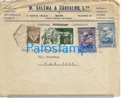 225988 AFRICA MOÇAMBIQUE COVER CANCEL YEAR 1946 CIRCULATED TO US NO POSTAL POSTCARD - Autres - Afrique