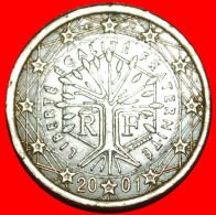 * PHALLIC TYPE 1999-2023: FRANCE  1 EURO 2001 TREE OF LIFE! · LOW START ·  NO RESERVE! - France