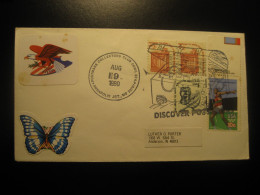 PIRATES Corsairs Privateers ANNAPOLIS 1980 Cancel Cover USA History Pirate Corsair Privateer - Other & Unclassified