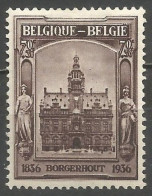 Belgique - Hôtel De Ville De Borgerhout N°436 * - Ungebraucht