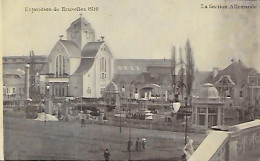 CPA Belgique Exposition De 1910 La Section Allemande - Mostre Universali