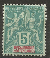 NOUVELLE-CALEDONIE N° 44 NEUF** LUXE SANS CHARNIERE / Hingeless / MNH - Ungebraucht