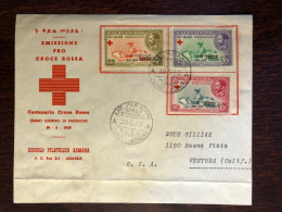 ETHIOPIA FDC COVER 1959 YEAR RED CROSS HEALTH MEDICINE STAMPS - Äthiopien