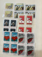 Iran Islamic Stamp Blocks 1980, 1981, 1982, 1983, 1984, 1985, 1986 MNH - Iran