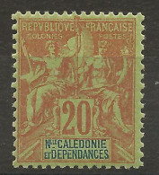 NOUVELLE-CALEDONIE N° 47 NEUF** LUXE SANS CHARNIERE / Hingeless / MNH - Nuovi