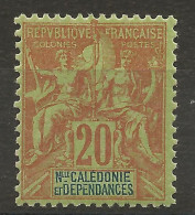 NOUVELLE-CALEDONIE N° 47 NEUF** LUXE SANS CHARNIERE / Hingeless / MNH - Ongebruikt