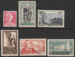 Année 1955-N°329/334 Neufs**MNH : Lot De 6 Timbres Neufs** Sans Charnière - Unused Stamps