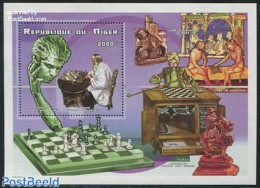 Niger 1999 Chess S/s, Mint NH, Sport - Chess - Scacchi