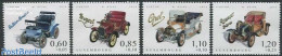 Luxemburg 2014 Automobiles 4v (De Dion Bouton, Peugeot, Opel, Renault), Mint NH, Transport - Automobiles - Unused Stamps