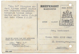 Batavia Stationary Indonesia 1948 - Nederlands-Indië